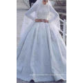 Princess Bridal Dress Long sleeve Muslim Wedding Gowns from DuBai